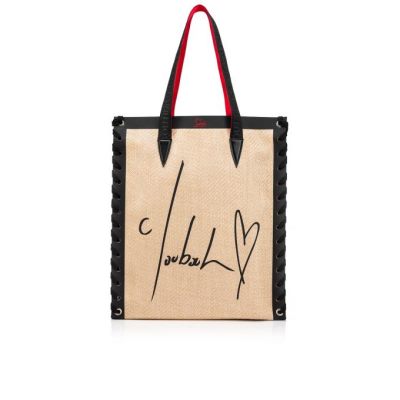 Bolsos De Mano Cabalace Small Christian Louboutin Mujer - Blancos/Negros - 1211057W222